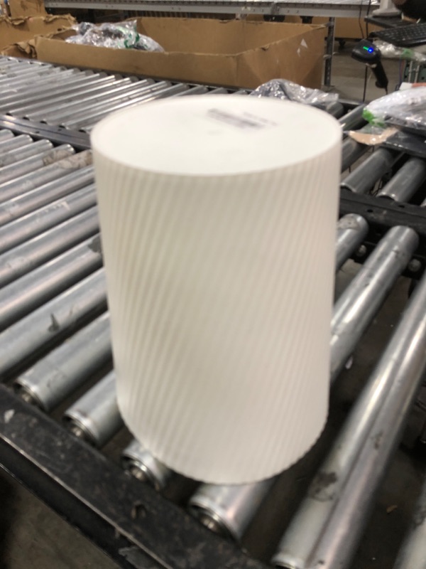Photo 1 of UUJOLY Small Trash Can Wastebasket Garbage Can Container Bins for Bathrooms, Laundry Room, Kitchens, Offices, Kids Rooms, Dorms (White)