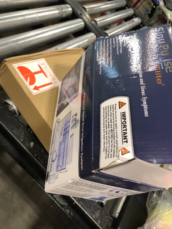 Photo 1 of SinuPulse Elite Advanced Nasal Irrigation System with 30 SinuAir Saline Packets, Pulsating Nasal Congestion Relief & Sinus Rinse Machine, More Effective Than Neti Pot or Nose Spray1046605713
