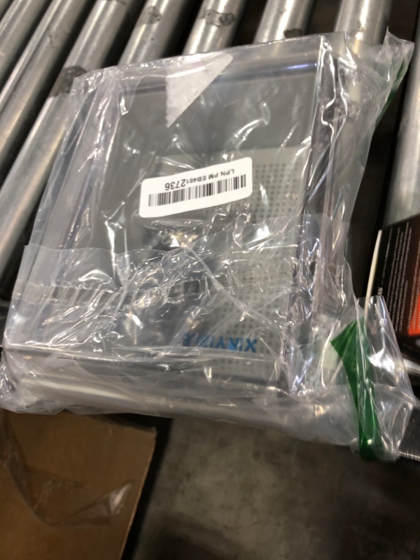 Photo 1 of XINYIELE Waterproof Outdoor Project ABS Plastic Junction Box IP67 Weatherproof Dustproof Enclosure with Hinged Cover, Mounting Plate,Wall Brackets for Power Project (Clear,8.7"X6.7"X4.5")