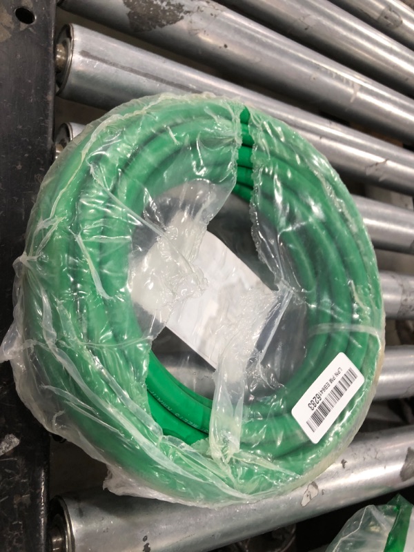 Photo 1 of STARTECHWELD Argon Gas Hose for MIG/TIG Welding Flowmeter 1/4", 5/8"X18 Male, NPT Fittings, Inert Hose (25 Feet) AH-25-G