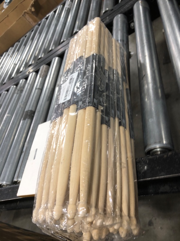 Photo 1 of SINJEUN 24 Pairs 5A Drum Sticks, Classic Maple Wood Drum Sticks, 5A Wood Tip Drumstick for Beginners, Students and Adults