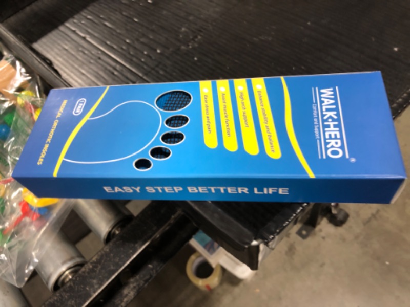 Photo 1 of Plantar Fasciitis Insoles for Men Women - Orthotics Inserts, Shoe Insoles Arch Support Flat Feet Inserts Work Boot Insoles for Standing All Day (Mens 7-7 1/2 | Womens 9-9 1/2)