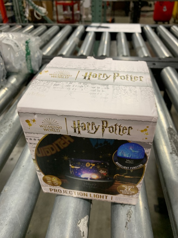 Photo 1 of Harry Potter Projector Night Light - Hogwarts and Quidditch Scenes - Night Light, Projection Lamp, and Decoration for Kids Bedroom Walls and Ceiling