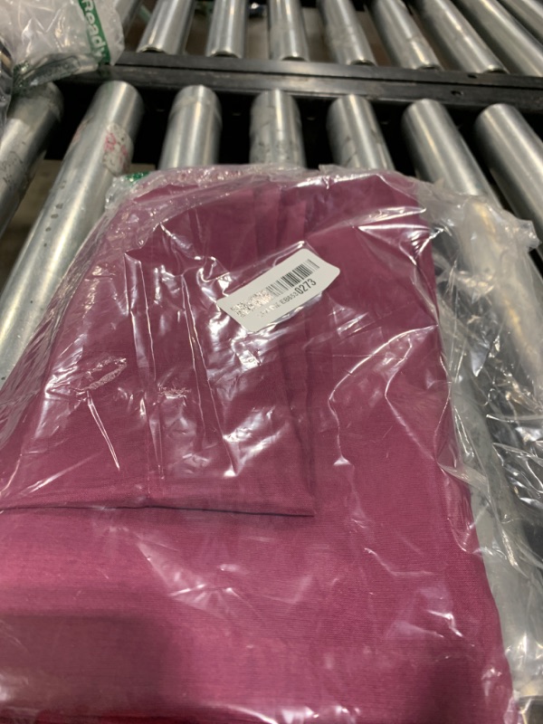 Photo 1 of OWENIE Plum Sheer Curtains, Sheer Curtains 84 Inches Long 2 Panels Set, Rod Pocket Voile Fimly Sheer Drapes for Living Room Bedroom, 2pcs, Plum, Each 42" W x 84" L