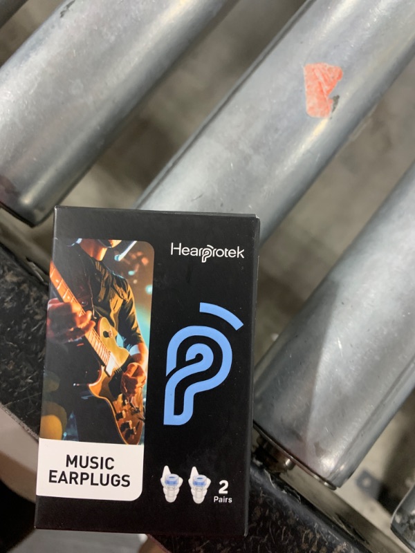 Photo 1 of Hearprotek Concert Ear Plugs, 2Pairs Reusable high Fidelity Musician Ear Plugs for Concerts Loud Music-Noise Reduction Ear Protection earplugs for Rave,Festival,Music,Tinnitus Relief
