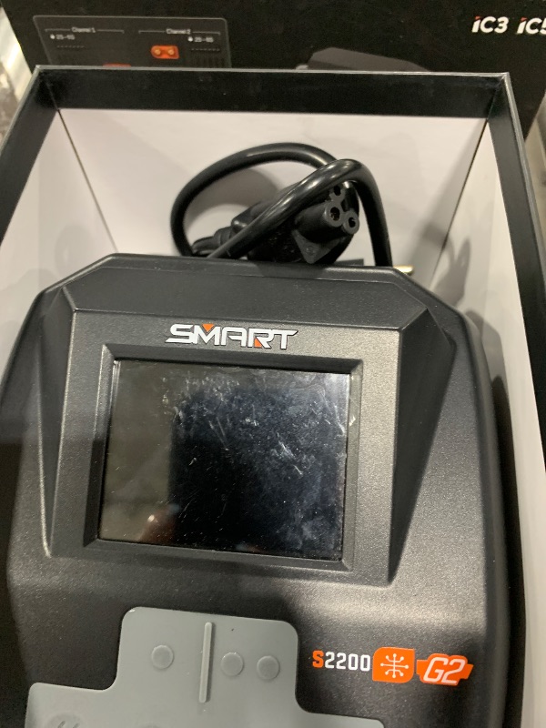 Photo 1 of Spektrum S2200 G2 AC 2x200W Smart Charger, SPMXC2010, Black