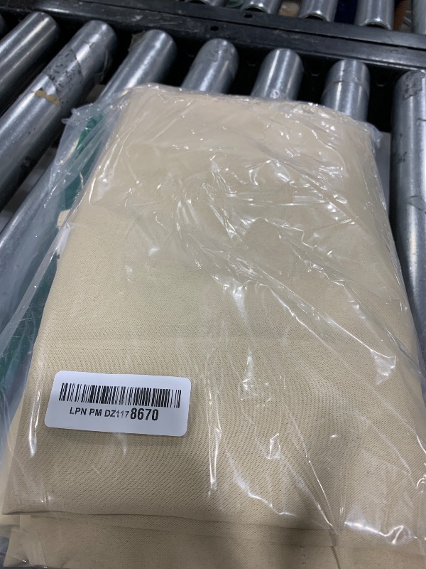 Photo 1 of Magic Drapes Pinch Pleated Drapes 63 Inch Length 2 Panels Set Room Darkening Pinch Pleated Curtains Blackout for Living Room Bedroom Insulated Traverse Rod Window Treatment W(26"+26") L63(Beige)