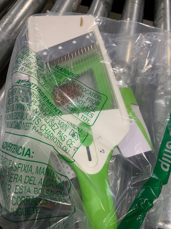 Photo 1 of Prepworks by Progressive Adjust-A-Slice and Julienne Mandoline,White & Green