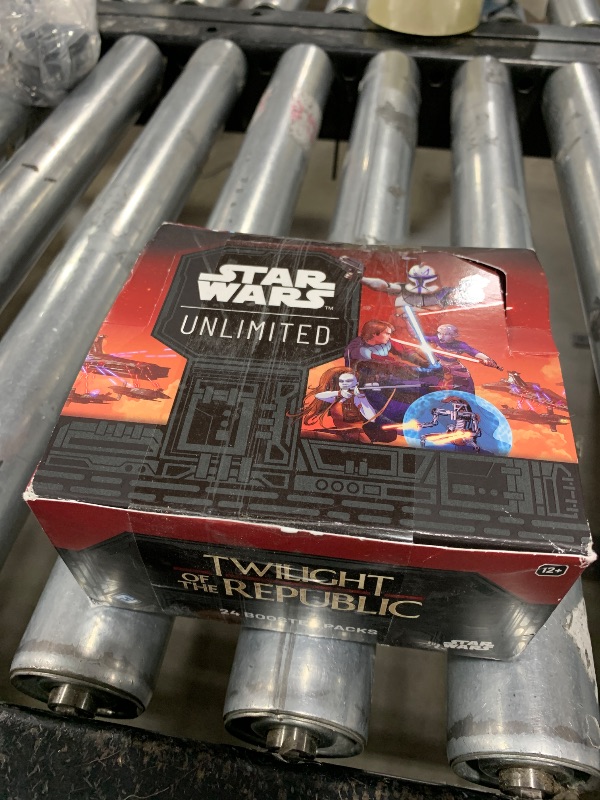 Photo 1 of Star Wars: Unlimited TCG Twilight of The Republic Booster Display (Set of 24 Booster Packs) - Trading Card Game for Kids & Adults, Ages 12+, 2+ Players, 20 Min Playtime, Made by Fantasy Flight Games