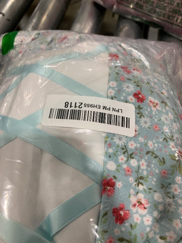 Photo 1 of CR ROLECOS Child Prairie Pioneer Dresses for Girls Colonial Pilgrim Costumes Dress for Kids Blue Flower M