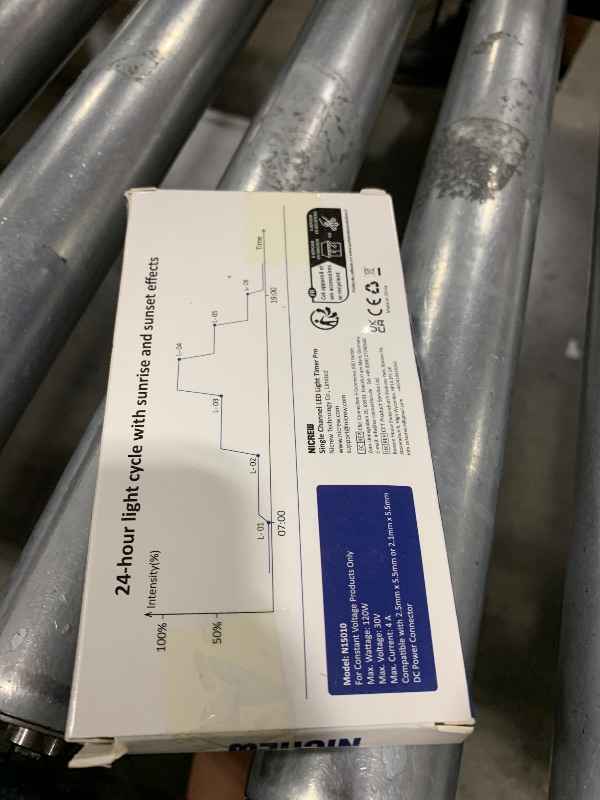 Photo 1 of NICREW Single Channel LED Light Timer Pro, LED Digital Dimmer for 16-30 VDC Lights with Standard 2.5mm/2.1mm Power Connectors