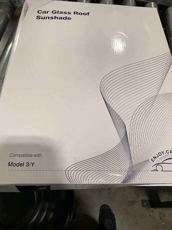 Photo 1 of REEVAA 2025 Upgrade Tesla Model Y New (Juniper) Sunshade Roof [No Gaps, No-Sagging] Tesla Y Accessories Heat Insulation Foldable Glass Sunroof Cover for Model Y Juniper 2025-2026, 2PCS, Gray