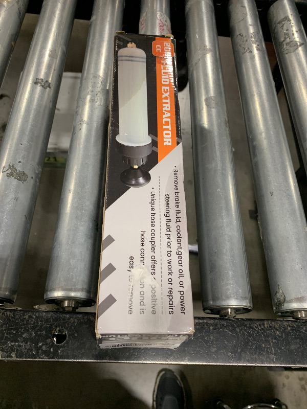 Photo 1 of FOUR UNCLES 200cc Fluid Extractor & Fill Pump for Automotive Use - Oil Syringe with a 23" Hose & Two 12" Extension Tubes for Easy Oil Change