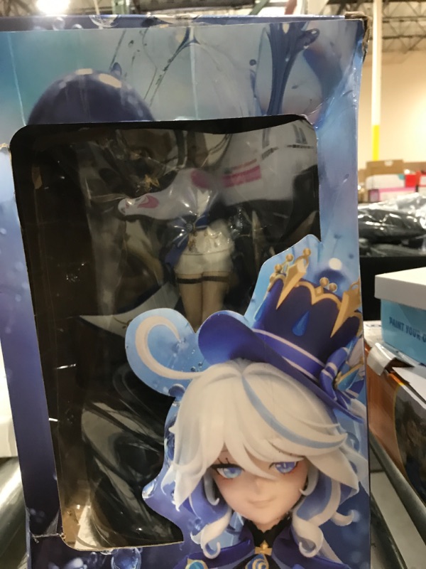 Photo 1 of G-I Furina 1/7 Figure PVC Anime Game Character Desktop Ornaments Gift
