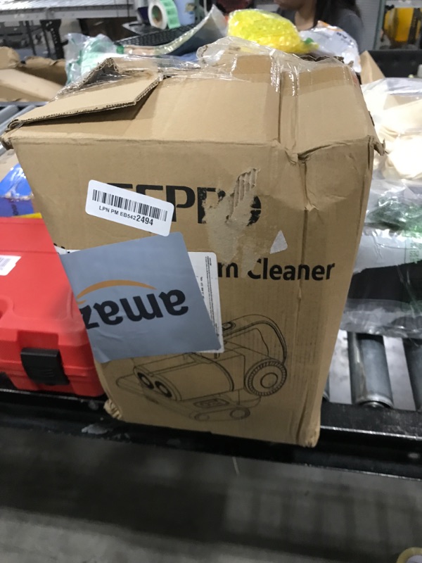 Photo 1 of FEPPO Mattress Vacuum Cleaner, 16Kpa Bed Vacuum Cleaner with 253.7nm UV-C Light, 140°F Heat, HEPA Filter & Ultrasonic, Versatile Handheld Vacuums for Bed, Sofa, Couch, Crib(Corded, 500W)