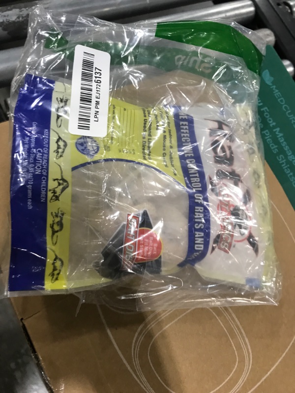 Photo 1 of RatX Bait Discs 1 lb. Bag - Contains 45 Discs - for Indoor or Outdoor Use