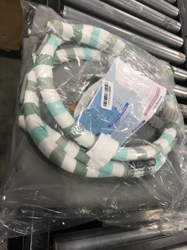 Photo 1 of Blissful Diary Baby Play Gym Mat, Tummy Time Mat with 6 Detachable Toys for Stage-Based Sensory & Motor Skill Development, Baby Activity Mat Easy to Install & Clean, Baby Essentials Gift, Sage Green