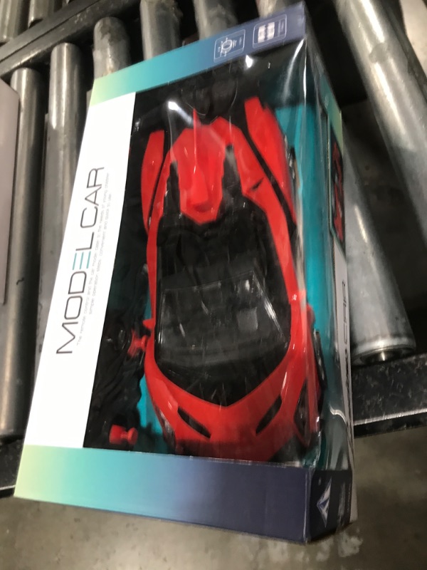 Photo 1 of chxingfeng Electric Sport Roadster,1/16 Red Sports Racing Remote Control Car,RC Model Toy for Kids Aged 4-12
