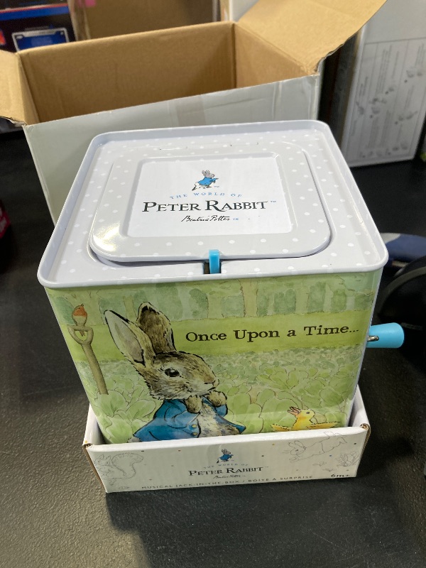 Photo 1 of Beatrix Potter Peter Rabbit Jack-in-The-Box, Multi-colored, Standard
