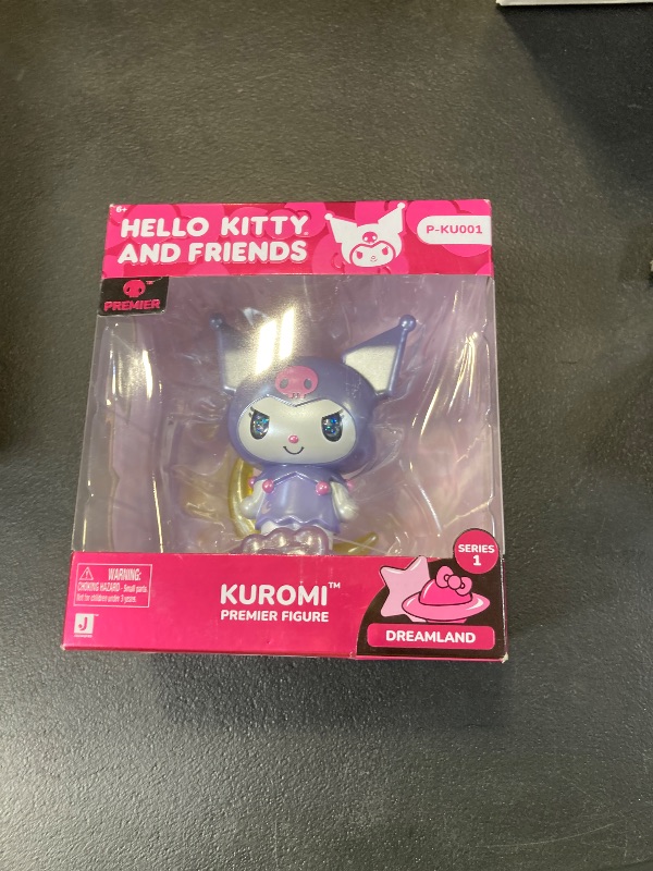 Photo 1 of Hello Kitty and Friends - 4” Premier Kuromi Dreamland Figure - Ages 6+ - Officially Licensed Sanrio Product from Jazwares