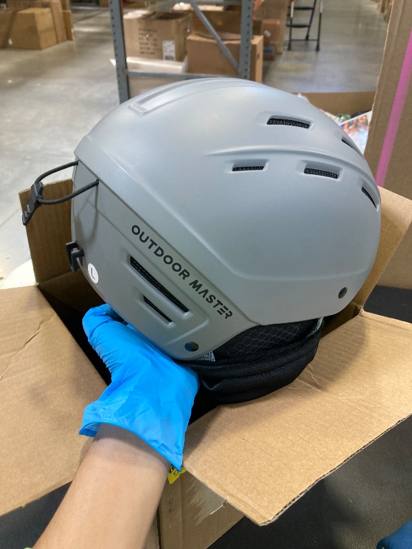Photo 1 of OutdoorMaster Kelvin II Ski Helmet - Snow Sport Helmet Snowboard Helmet for Men Women & Youth- LARGE 