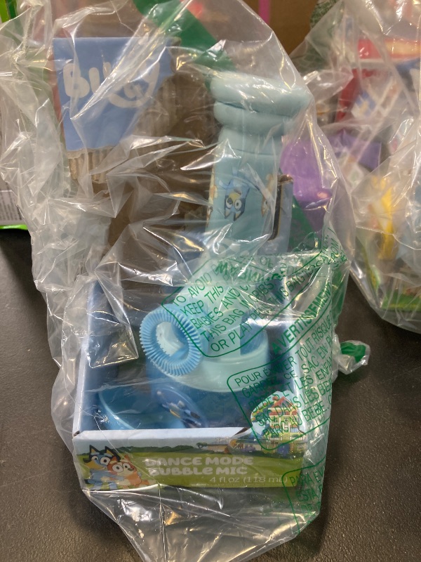 Photo 1 of BLUEY Dance Mode Bubble Machine and Toy Microphone | Bluey Toy for Baby, Toddlers and Kids