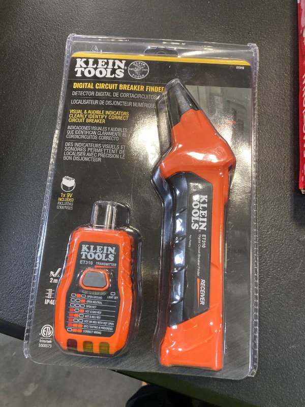 Photo 1 of Klein Tools ET310 AC Circuit Breaker Finder, Electric and Voltage Tester with Integrated GFCI Outlet Tester