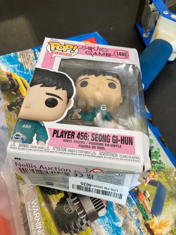 Photo 1 of Funko Pop TV: Squid Game - Player 456: Seong Gi-hun 456 - Collectable Vinyl Figure - Gift Idea - Official Merchandise - Toys for Kids & Adults - Drama Fans - Model Figure for Collectors and Display