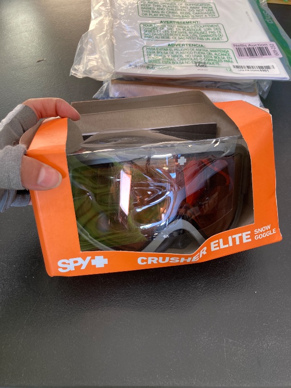 Photo 1 of SPY Crusher Elite Matte Gray - LL Persimmon