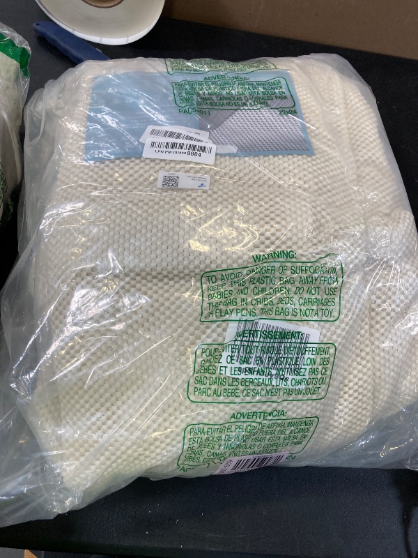 Photo 1 of Veken 9x12 Ft Rug Pad Gripper for Hardwood Floors, Non Slip Rug Pads for Area Rugs, Thick Rug Grippers for Tile Floors, Under Carpet Anti Skid Mat, Keep Your Rugs Safe and in Place