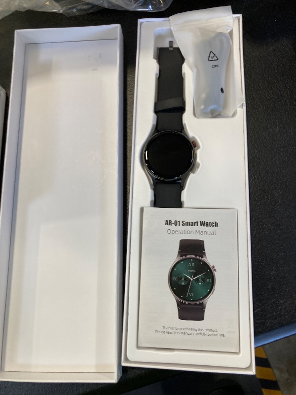 Photo 1 of Fitpolo Smart Watch for Men Women,1.3" AMOLED Touchscreen Fitness Tracker, Make/Answer Calls, Heart Rate SpO2 Monitor, IP68 Waterproof, Sleep & Activity Tracking Smartwatch for Android Phones iPhone