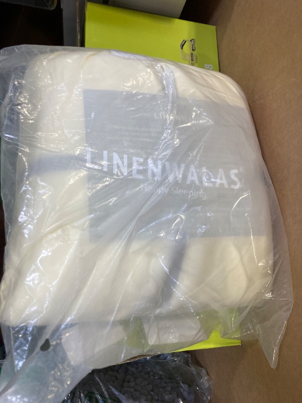 Photo 1 of Linenwalas Eucalyptus Tencel Bed Sheets King Size - Cooling Super Breathable Woven-Lyocell Silk Soft Deep Pocket 16" Anti Pilling 4Pc Sheets Set (King, Ivory)