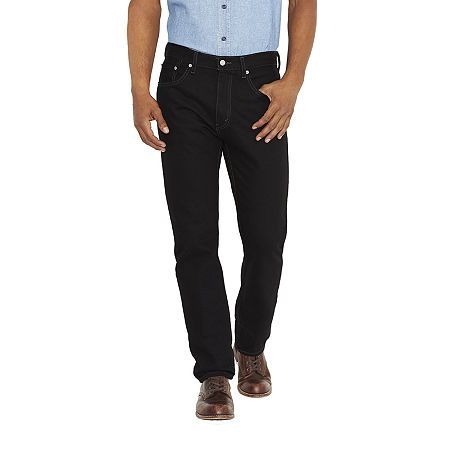 Photo 1 of Levi's Men's 505 Regular Fit Non-Stretch Jeans - Black ( size 36x30 ) 