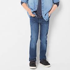 Photo 1 of Thereabouts tle & Big Boys Adjustable Waist Stretch Fabric Straight Fit Jean size 20 husky
