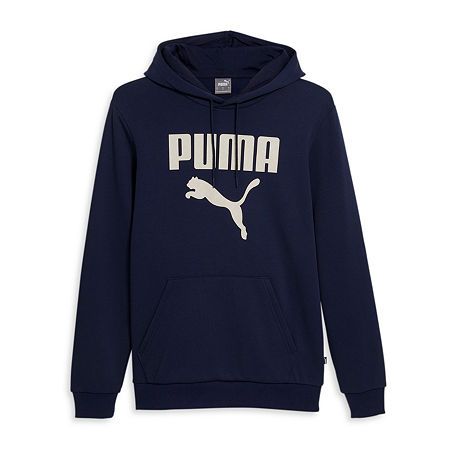 Photo 1 of PUMA Mens Long Sleeve Hoodie Big and Tall, 4x-large Tall, Blue
