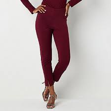 Photo 1 of Worthington Womens Mid Rise Skinny Pull-On Pants ( size 2 P ) 