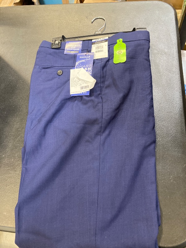 Photo 1 of Haggar Men's Suit Pant, Midnight, 36x30