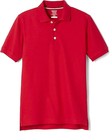 Photo 1 of French Toast Boys' Short Sleeve Pique Polo Uniform Shirt
( size xxl )