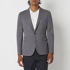 Photo 1 of J. Ferrar Mens Knit Stretch Fabric Slim Fit Sport Coat ( size Large )