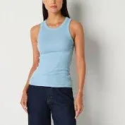 Photo 1 of a.n.a Ribbed Womens U Neck Sleeveless Tank Top ( size PXL ) 