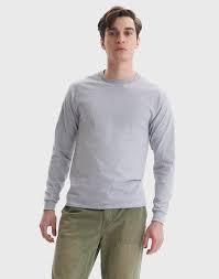 Photo 1 of Hanes Authentic Unisex Long Sleeve T-Shirt ( size men medium ) 