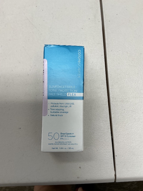 Photo 1 of Colorescience Total Protection Face Shield Flex SPF 50, Zinc Oxide Formula, Medium, 1.8 fl. oz.