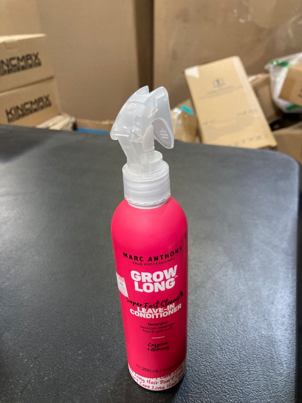 Photo 1 of Marc Anthony Leave-In Conditioner Spray & Detangler, Grow Long Biotin - Anti-Frizz Deep Conditioner For Split Ends & Breakage - Vitamin E, Caffeine & Ginseng for Curly, Dry & Damaged Hair
