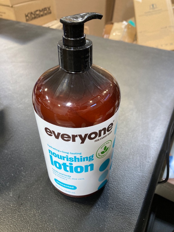 Photo 1 of Everyone Body Lotion, Unscented, 32 Ounce