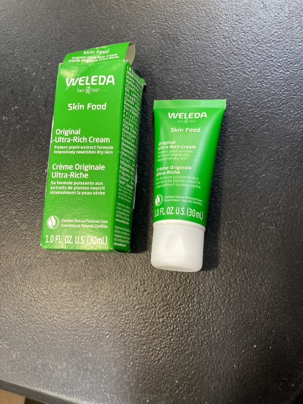 Photo 1 of Weleda Skin Food Original Ultra-Rich Body Cream, 1 Fluid Ounce, Plant Rich Moisturizer with Pansy, Chamomile and Calendula exp- 11/2026