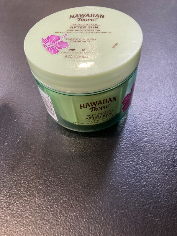 Photo 1 of Hawaiian Tropic After Sun Body Butter with Coconut Oil, 8oz | Hawaiian Tropic After Sun Lotion, Beach Essentials, Summer Vacation Essentials, Tan Extender Lotion, Coconut Body Butter, 8oz