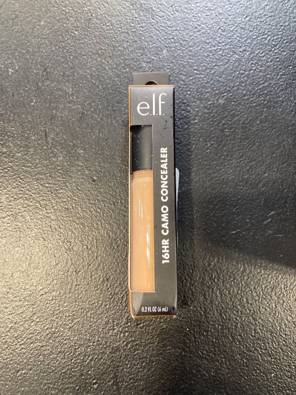 Photo 1 of e.l.f. 16HR Camo Concealer, Full Coverage & Highly Pigmented, Matte Finish, Deep Caramel, 0.203 Fl Oz (6mL)