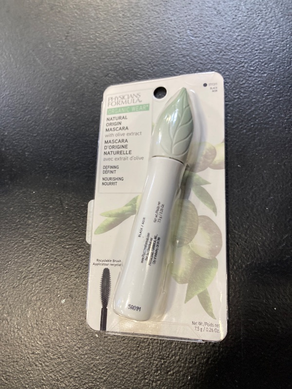 Photo 1 of Physicians Formula Organic Mascara Formula Organic Wear All Natural Origin Mascara,Organic Makeup,Black,Dermatologist Test