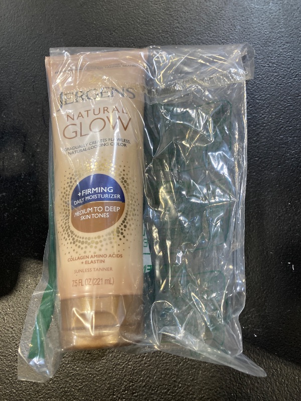 Photo 1 of Jergens Natural Glow + Firming Daily Moisturizer Medium to Tan Skin Tones 7.5oz