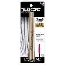 Photo 1 of L'Oreal Paris Telescopic Mascara, Black [905] 0.27 oz (Pack of 2 )